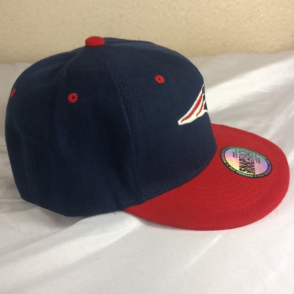 New England Patriots SnapBack Premium Flat Cap - Picture 7 of 8
